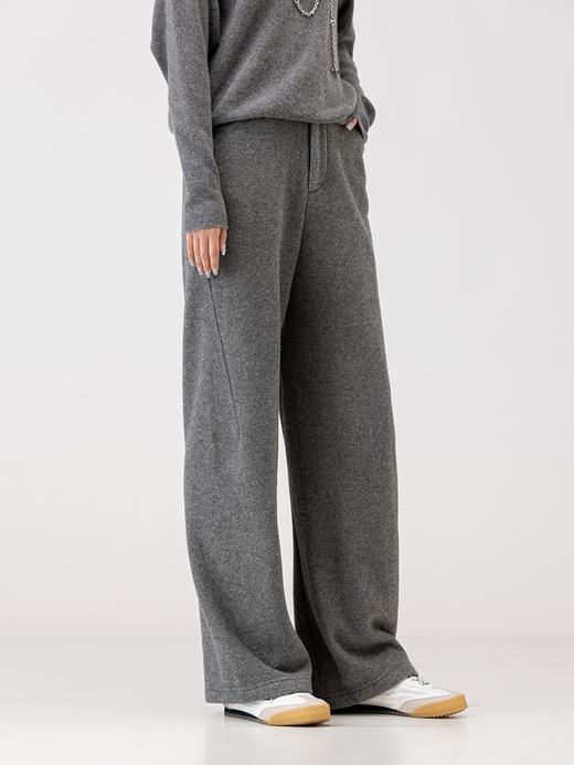 XIAOYU|羊毛混纺立裁针织裤244KZ071 商品图1