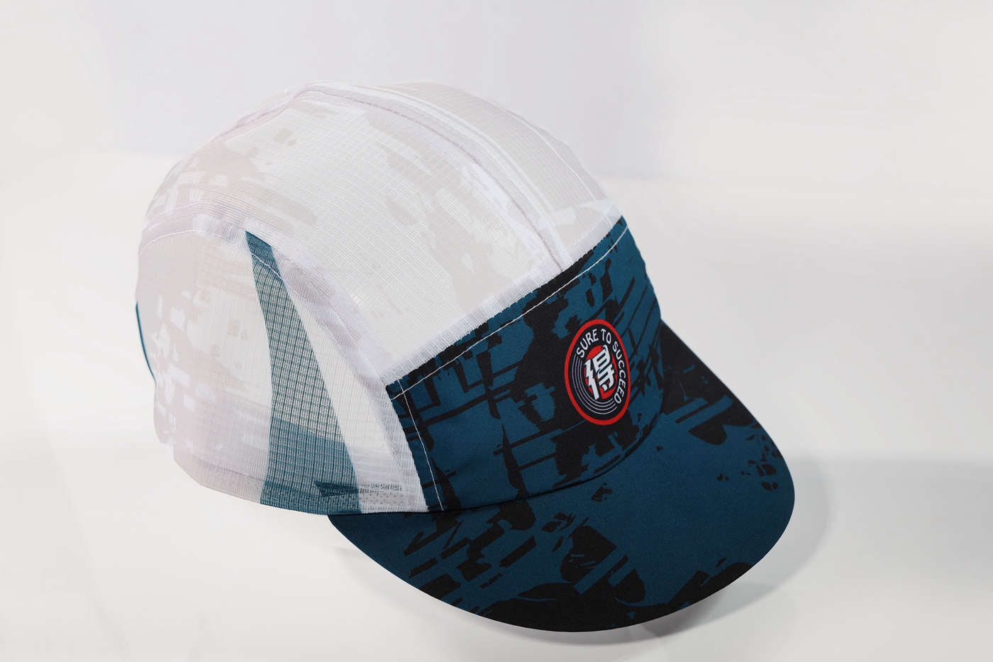 严素全顶帽 一定得 全顶运动帽软帽檐可调头围运动全顶帽健身跑步徒步