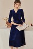ROEYS HOUSE 宝蓝色压褶连衣裙 10755 商品缩略图6