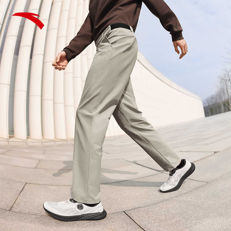 安踏Elite系列 | 梭织休闲运动裤男士速干商务通勤长裤152437527S