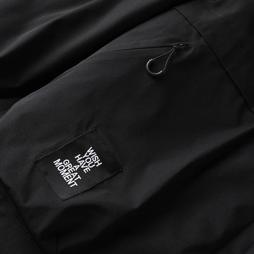 【特大码】【新款DPX】大依优型大码潮款翻领工装羽绒服鸭绒外套休闲胖子大码男休闲宽松加肥加大上衣 商品图6