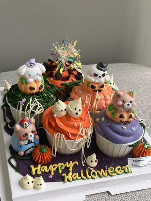 「节日特别款」万圣节杯子蛋糕 商品图0