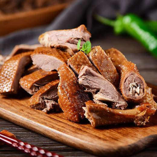 【德州平原伴手礼】老鹅农 卤鹅优级品礼盒装 传统卤制 真空保鲜 商品图3