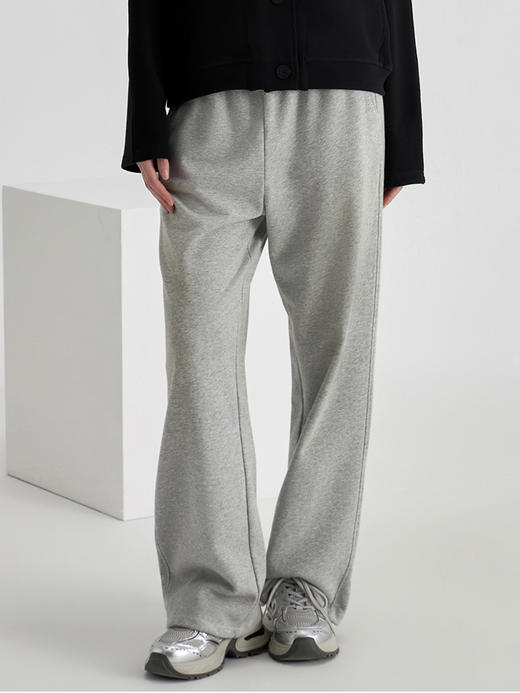 weyo秋冬女运动休闲毛圈束脚卫裤可调节宽松运动裤880068 商品图1