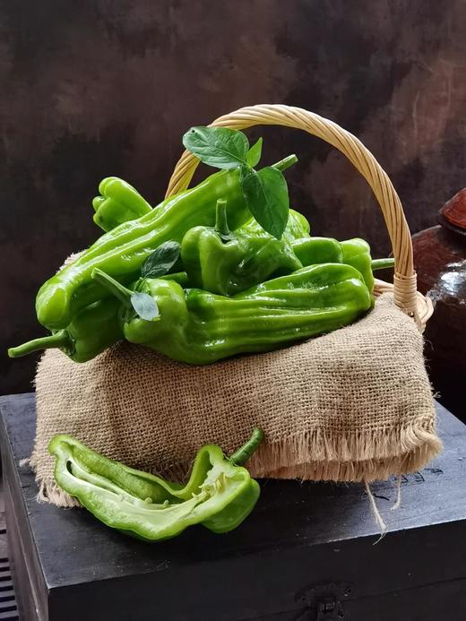 周三取货：【精品薄皮青椒】一袋500克左右，椒味浓郁，脆嫩可口！ 商品图3