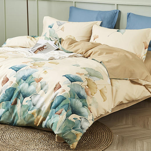 内野HY04D16银杏满园床品四件套花色 商品图3