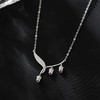 【树叶铃兰】S925银铃兰花树叶项链【JHY-N001696B】 商品缩略图2
