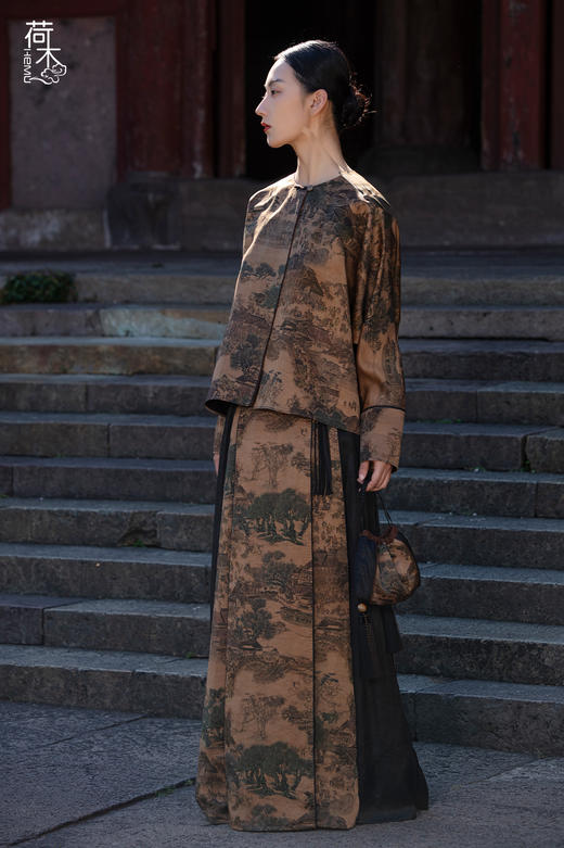 荷木HEMU丨清明上河·半裙 商品图2