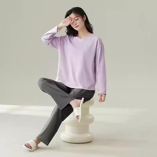 康妮雅女式长袖长裤套头套装 商品图3