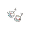 【日落星辰】S925银星星珍珠月光石耳饰【JHY-E000835B】 商品缩略图4