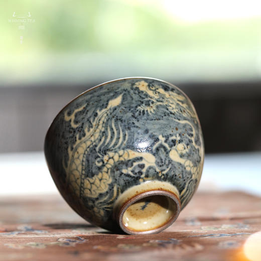 问鼎旗下留青汝瓷椒唐韶秀杯（龙跃沧海） 商品图1