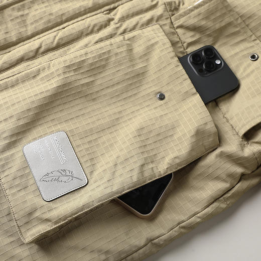 【特大码】【新款DPX】大依优型大码中长款潮款连帽羽绒服鸭绒外套休闲胖子大码男休闲宽松加肥加大上衣 商品图6