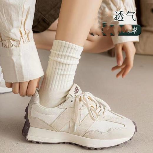 袜子女韩版中筒袜春夏纯色棉袜日系潮流堆堆袜秋冬长筒袜女士袜子 商品图3