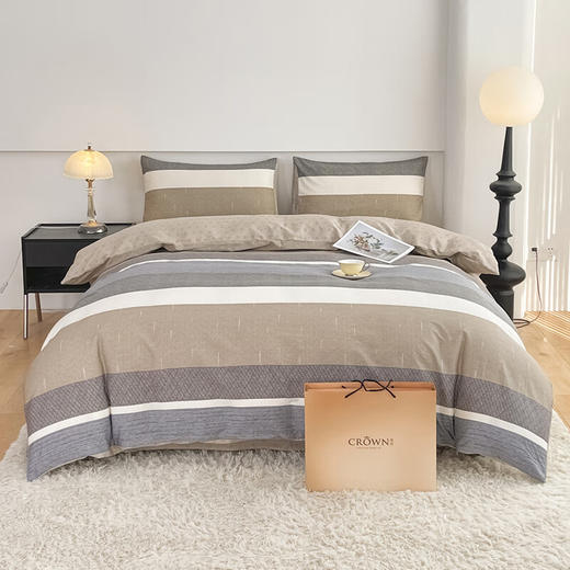 皇冠T3407光辉岁月全棉四件套 商品图2