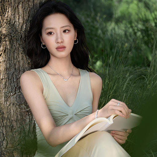 FANCI范琦 【致橡树系列 】橡树恋人项链925银简约高级感礼物 商品图4