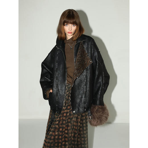 COCOBELLA【旷野美拉德】高领毛衣细针羊毛混纺针织衫MZ7067 商品图2