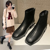 【ZHR摩登方头气质短靴BL189】方头短靴，时髦入冬 商品缩略图8