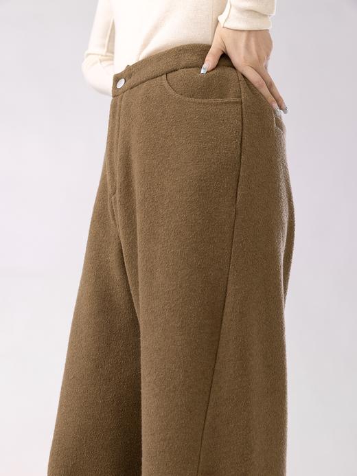 XIAOYU|羊毛混纺立裁针织裤244KZ071 商品图4