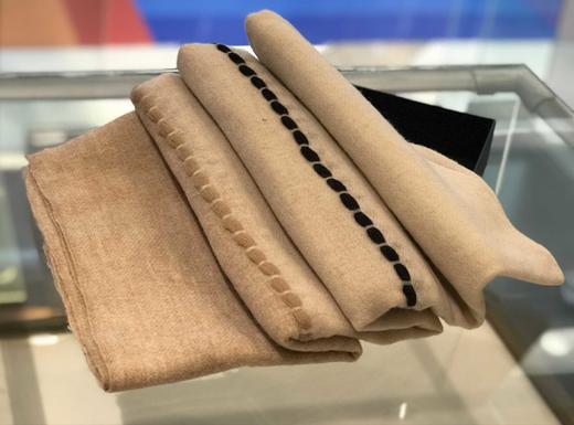 优品堂【格子物语】羊毛🐑围巾披肩两用 商品图11