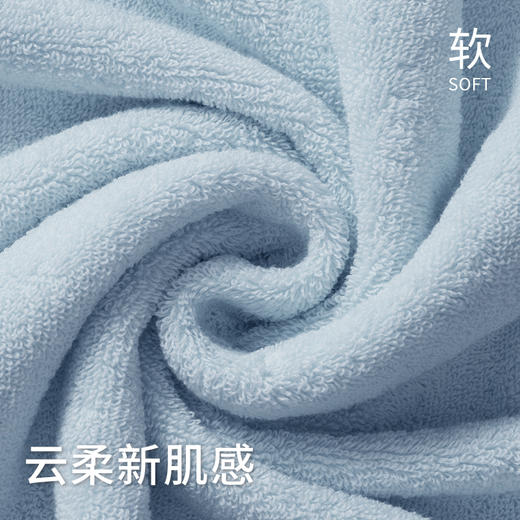 【棉疆溯源】洁丽雅抑菌全棉毛巾柔软吸水不掉毛亲肤成人家用洗脸巾 商品图3