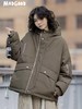 马得工地/MDMF231101/机能户外感连帽羽绒服 商品缩略图1