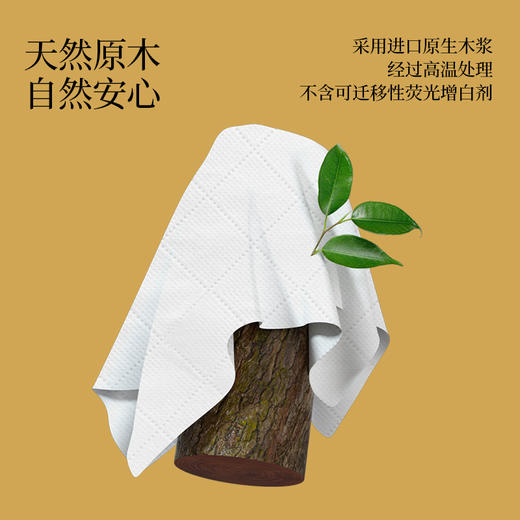 【福利❗️9.9抢3提抽纸🔥再送挂钩】天然原木，自然安心，粉丝专属！挂抽气垫悬挂式抽纸家用卫生纸亲肤柔软面巾纸厕所专用纸巾直播引流品 商品图2
