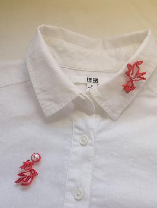 双鱼盘扣胸针○芳意旗袍 商品图1