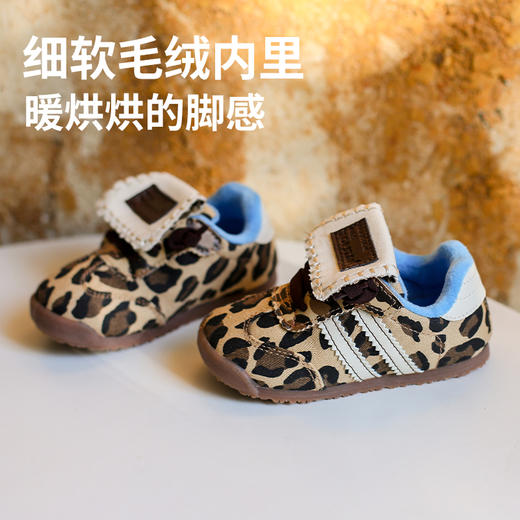 TOPSTAR冬季新款软底儿童加绒帆布鞋3016 商品图3