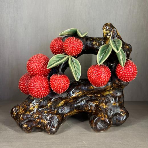 富贵吉利摆件工艺品 石湾新美陶出品 商品图0