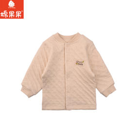 棉果果冬季新品专柜同款彩棉空气层对开T恤M401141699610