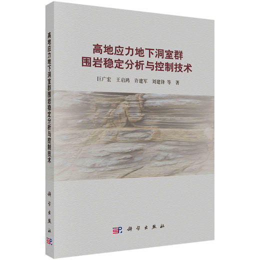 高地应力地下洞室群围岩稳定分析与控制技术 商品图0