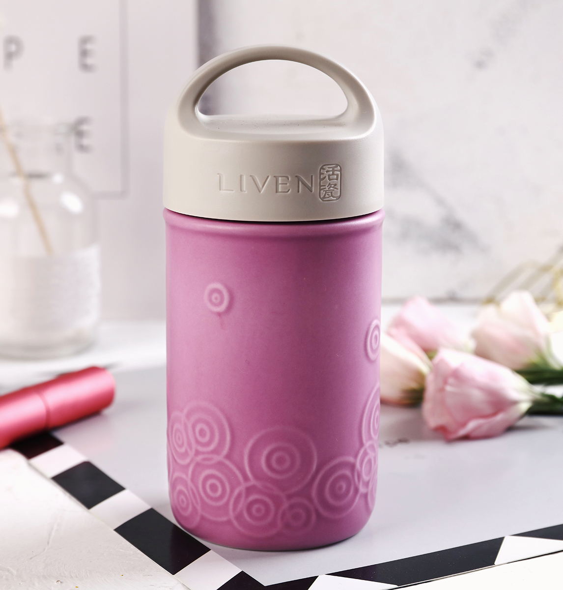 【超值体验】同心缘旅行随身杯 单层300ml