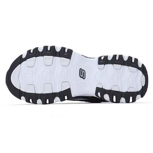 斯凯奇（Skechers）熊猫鞋男 D'LITES时尚潮流舒适低帮运动休闲鞋 52675-BKW 商品图6