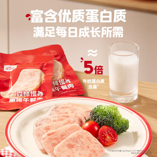 【大家都在买】忆小口森林慢养黑猪午餐肉 商品图4