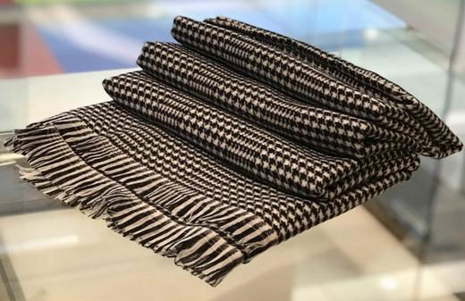 优品堂【如影相随2】羊毛+拉绒披肩围巾两用。尺寸70×180 商品图3