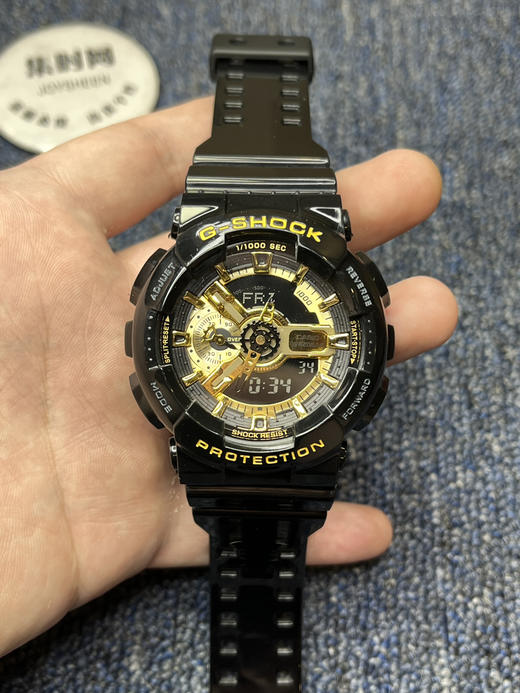 卡西欧🔥热卖款GA-110 黑金男表
卡西欧G-SHOCK--经典防震表盘设计 商品图1