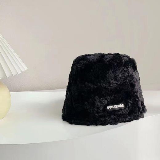 【款羊羔毛渔夫帽，时尚百搭，加厚保暖，通用男女款】渔夫帽秋冬季节 羊羔毛通用 新款加厚护耳毛绒绒 韩版时尚百搭渔夫帽-QQ 商品图5
