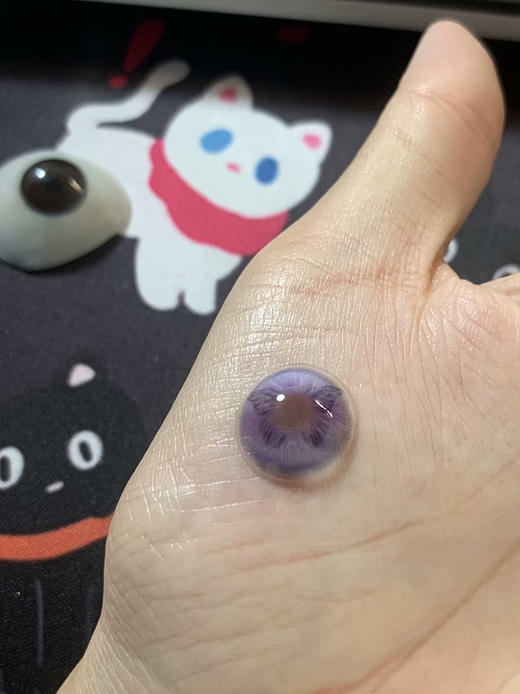 isoraLook 莲迹海蝶 半年抛 两片 14.5mm 参考着色 13.8mm 基弧 8.5 含水 40% 新锐国货 商品图4