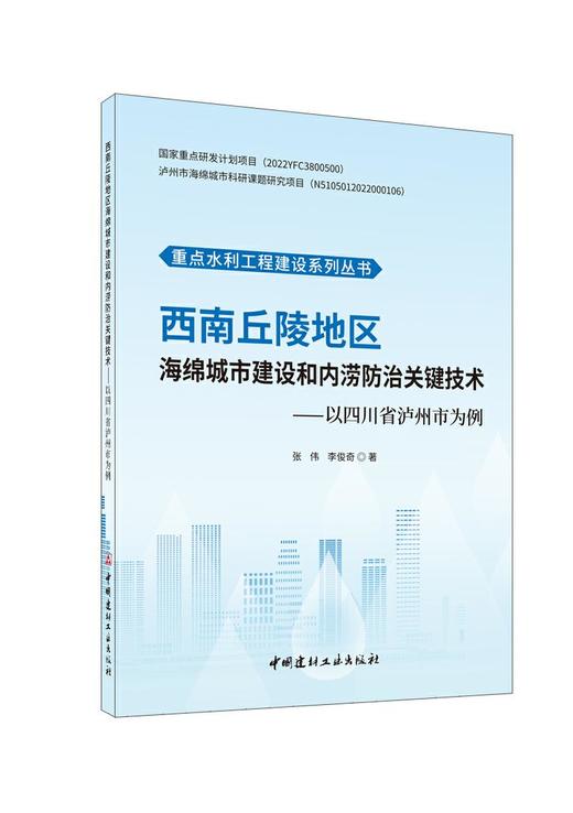 西南丘陵地区海绵城市建设和内涝防治关键技术4245 商品图0