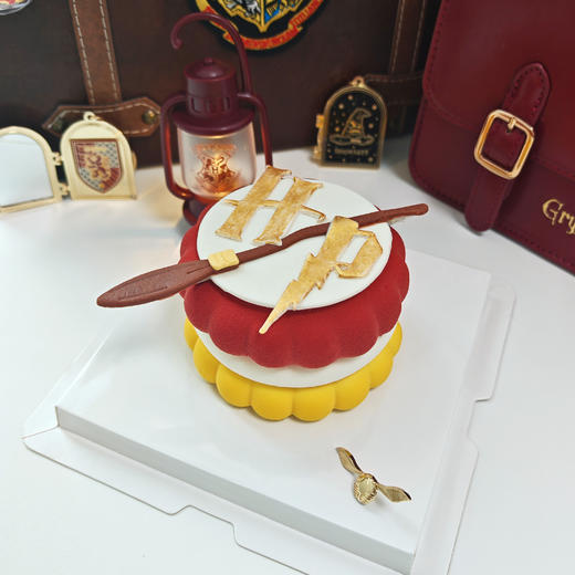 哈利波特格兰芬多魁地奇Emoji圆形蛋糕 商品图8