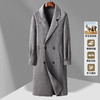 【新款DAB】大依优型大码男装羊毛呢双面呢大衣大衣外套手工呢子中长款胖子休闲男士 商品缩略图0