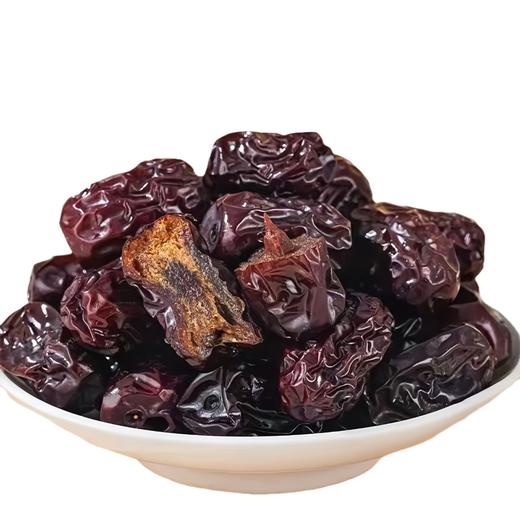 【三蒸三晒！不单独添加新疆红枣干】好吃的秘密，坚持传统炮制工艺，颗颗精选个大饱满，富含，手工蒸枣办公零食罐装蒸熟枣L 商品图2