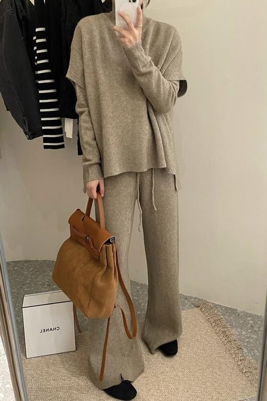 Le Malene 温柔软糯针织三件套套装 17526 商品图4