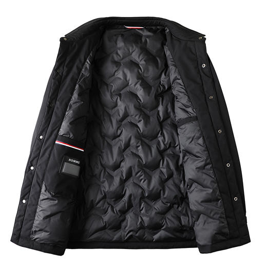 【特大码】【新款DPX】大依优型大码潮款翻领工装羽绒服鸭绒外套休闲胖子大码男休闲宽松加肥加大上衣 商品图4