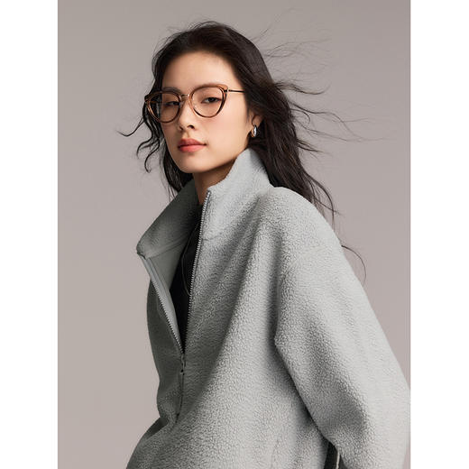 棉仓356607017初棉秋冬摇粒绒外套 商品图2