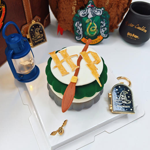 哈利波特斯莱特林魁地奇Emoji圆形蛋糕 商品图4