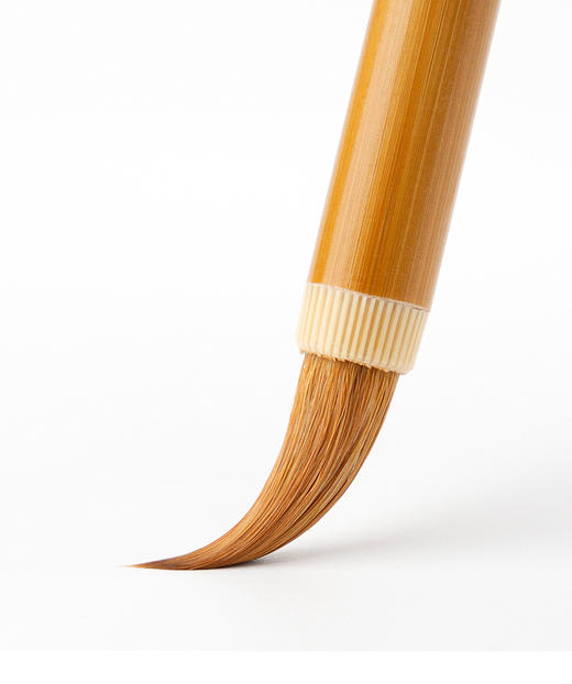 【精品北尾狼毫】烤红竹紫挂绳 书法创作、寺庙抄经用笔 商品图2