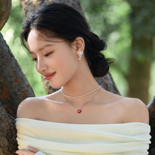 【木棉花项链-热烈款】Fanci范琦 致橡树系列 下单即赠精美包装+顺丰包邮+运费险 商品图4