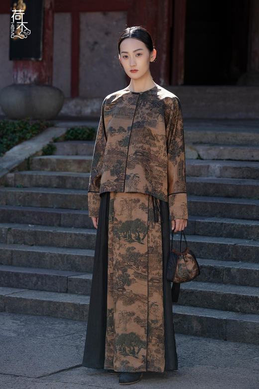 荷木HEMU丨清明上河·半裙 商品图0