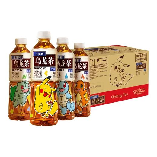 三得利无糖乌龙茶 500ml/瓶 商品图2